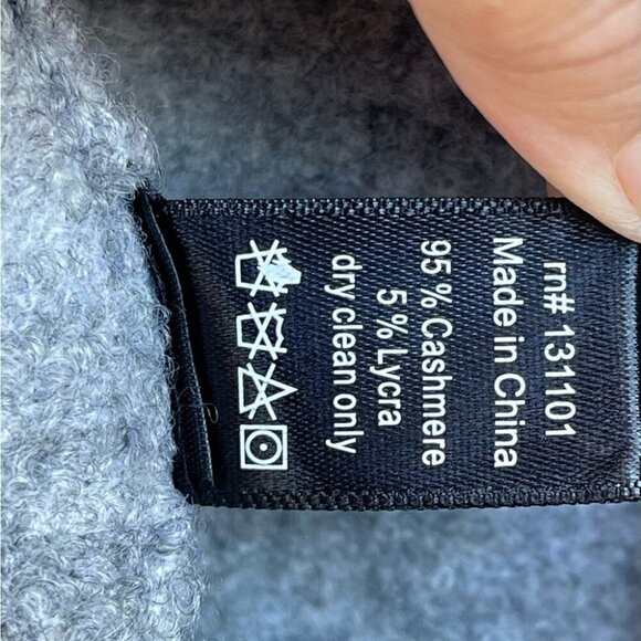 Beryll Women's Fringed Cashmere Cape Sweater OS - Picture 8 of 10